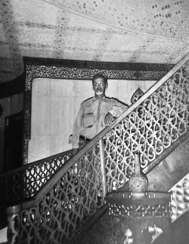 Ebrahimian on Abbasi stairs